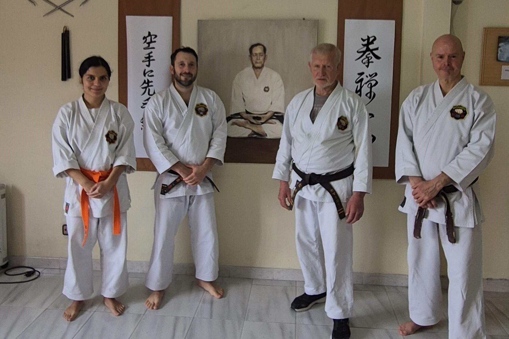 Frank Nolte erh&auml;lt den Schwarzen G&uuml;rtel