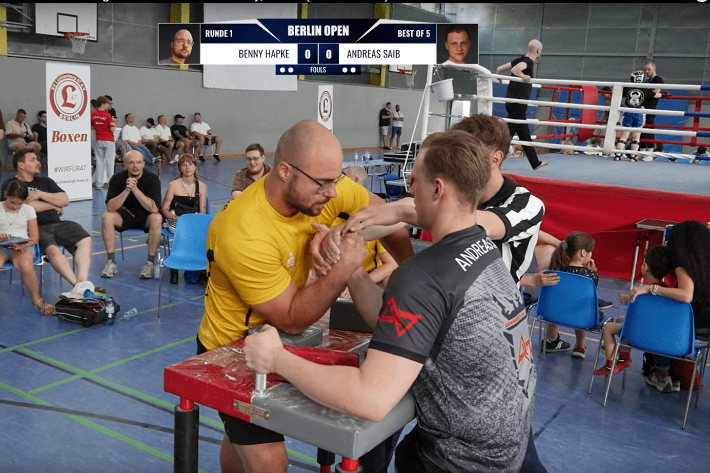 Armringer bei den Berlin Open am 28.Juni 2025