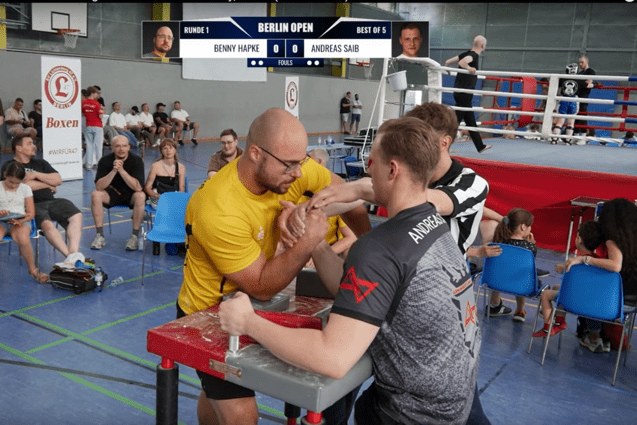 Armringer bei den Berlin Open am 28.Juni 2025