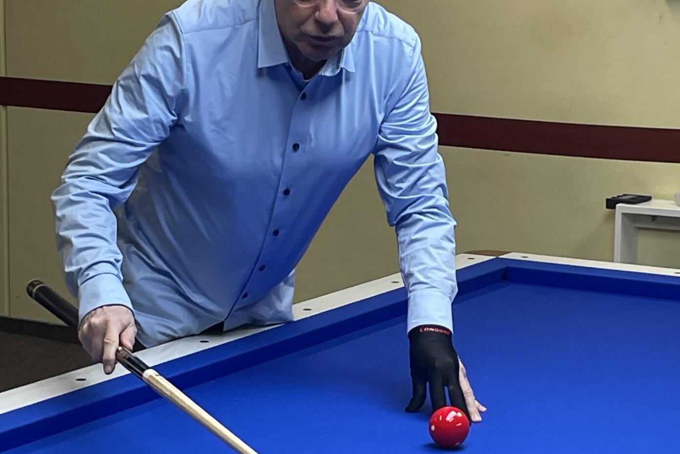 Dick Jaspers beim Training in der SG EBT