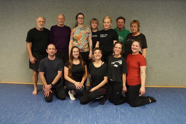 Gruppenbild der Turngruppe Michael Kutchan