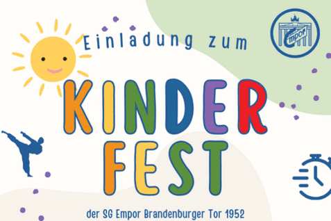 Kindersportfest am 04. Juli 2026