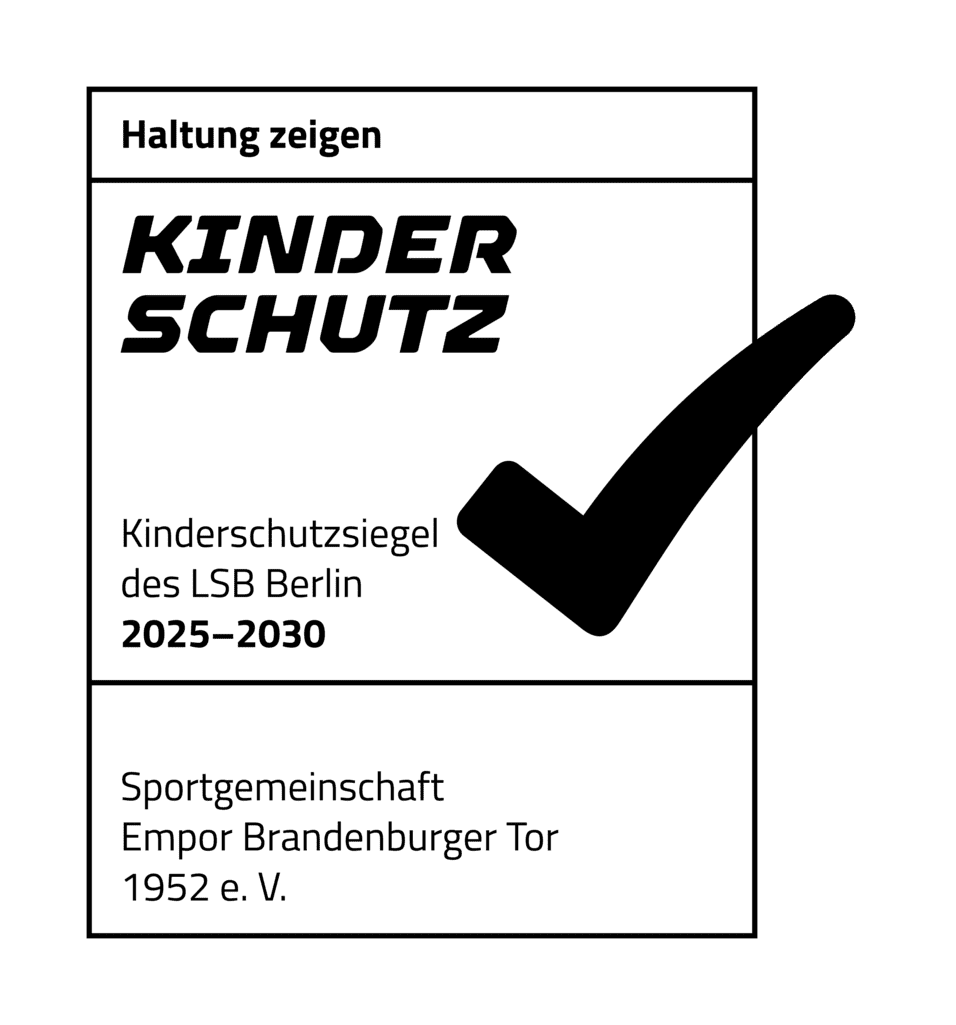 Kinderschutzsiegel der SG EBT 1952 e.V. Kinderschutzsiegel der SG EBT 1952 e.V.