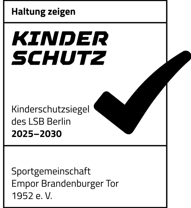 Kinderschutzsiegel der SG EBT 1952 e.V.