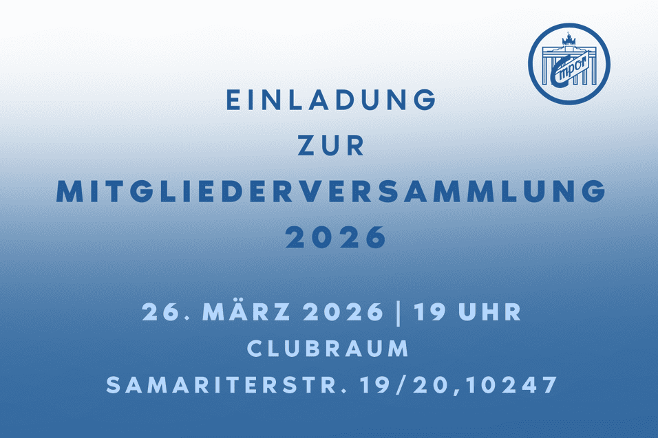 Einladung zur Mitgliederversammlung 2026