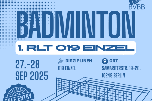 BVBB 1.RLT O19 Einzel BVBB 1.RLT O19 Einzel